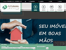 Tablet Screenshot of futuramaimoveis.com.br